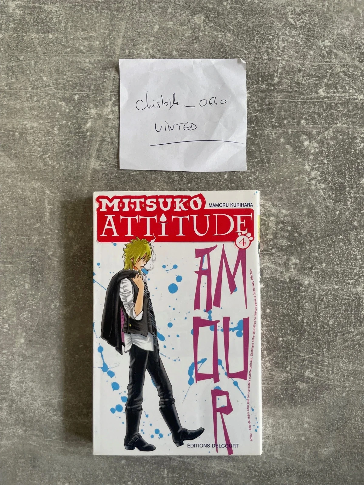Manga Mitsuko attitude tome 4 en version française.